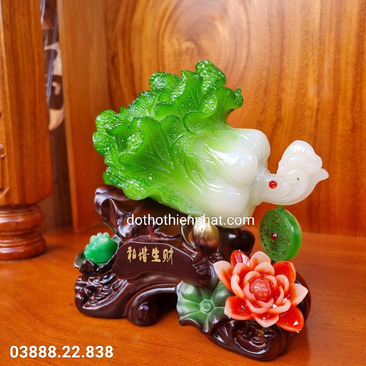 Bắp cải phong thủy chiêu tài chiêu lộc