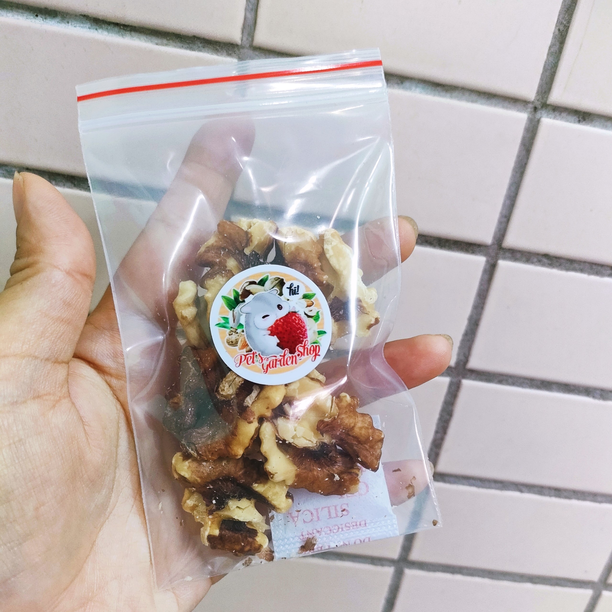Nhân hạt óc chó rang sẵn - Thức ăn cho hamster