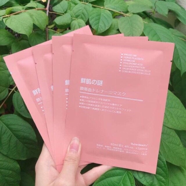 MẶT NẠ CUỐN RỐN NHAU THAI  CỪU REWINE BEAUTY