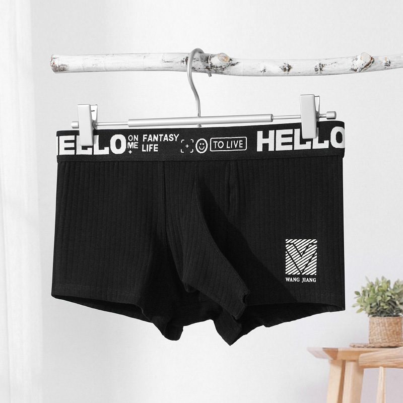Summer%20Pure%20Cotton%20Men's%20Underwear%20Breathable%20Bullet%20Separation%20Mid%20Waist%20Flat%20Angle%20Underwear%20Solid%20Color%20Thin%20Comfortable%20Antibacterial%20Quick%20Drying%20Traceless%203065-XB%20-%20Image%206