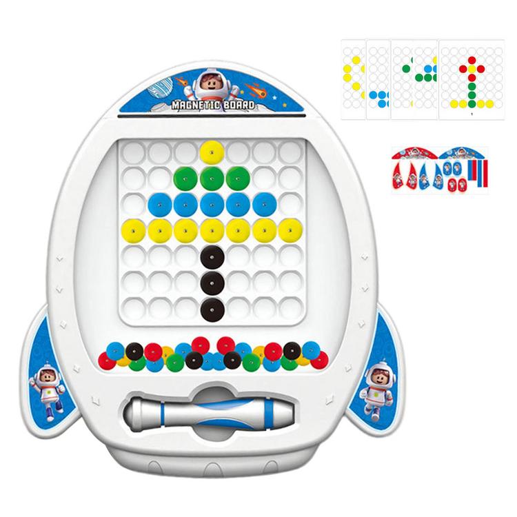 Drawing Board Doodle Board Magnetic Writing Drawing Pad Erasable Educational Learning Travel Toys Learning Toy Gift Magnet Doodle Board Etch Sketch Toys for Boy and Girl designer
