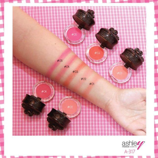 Má Hồng Dạng Kem ASHLEY CHEEK CREAM - Thái Lan