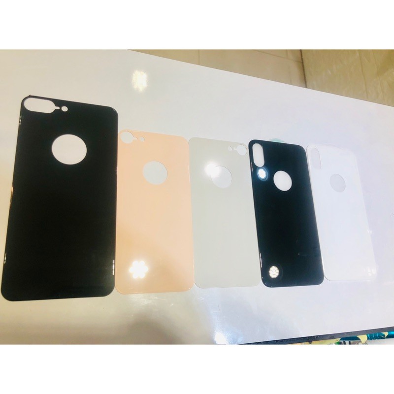 [sale] Kính cường lực mặt lưng iphone 7,8,X,XR,XSMAX (kính dán mặt sau iphone)