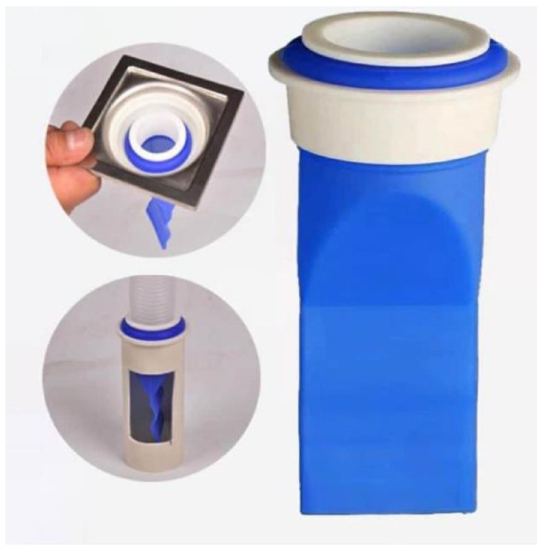 Combo 3 Nút Bịt Ống Cống,Nút Chặn Mùi Hôi Từ Cống