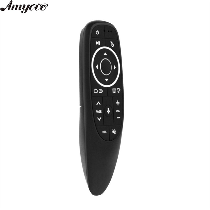 Smart Voice Remote Control Wireless Air Fly Mouse 2.4g G10 G10s Pro Gyroscope Ir Learning Compatible For Android Tv Box
