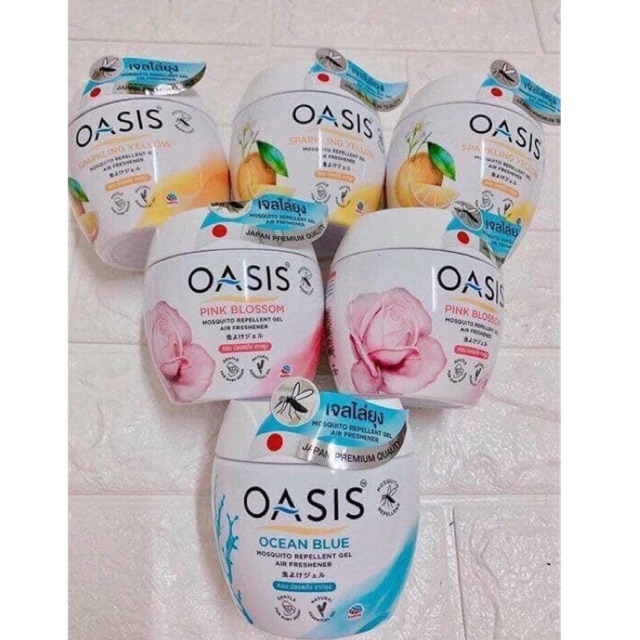 [GIAO HÀNG HỎA TỐC]Sáp thơm phòng đuổi muỗi OASIS Thái Lan [Đủ Hương]