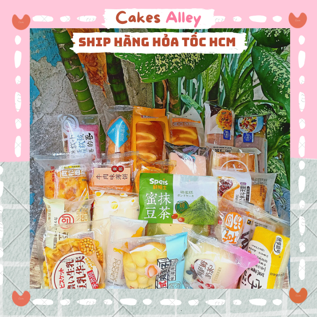 [HCM] Thùng 500G Bánh Mix Đài Loan Đủ Vị