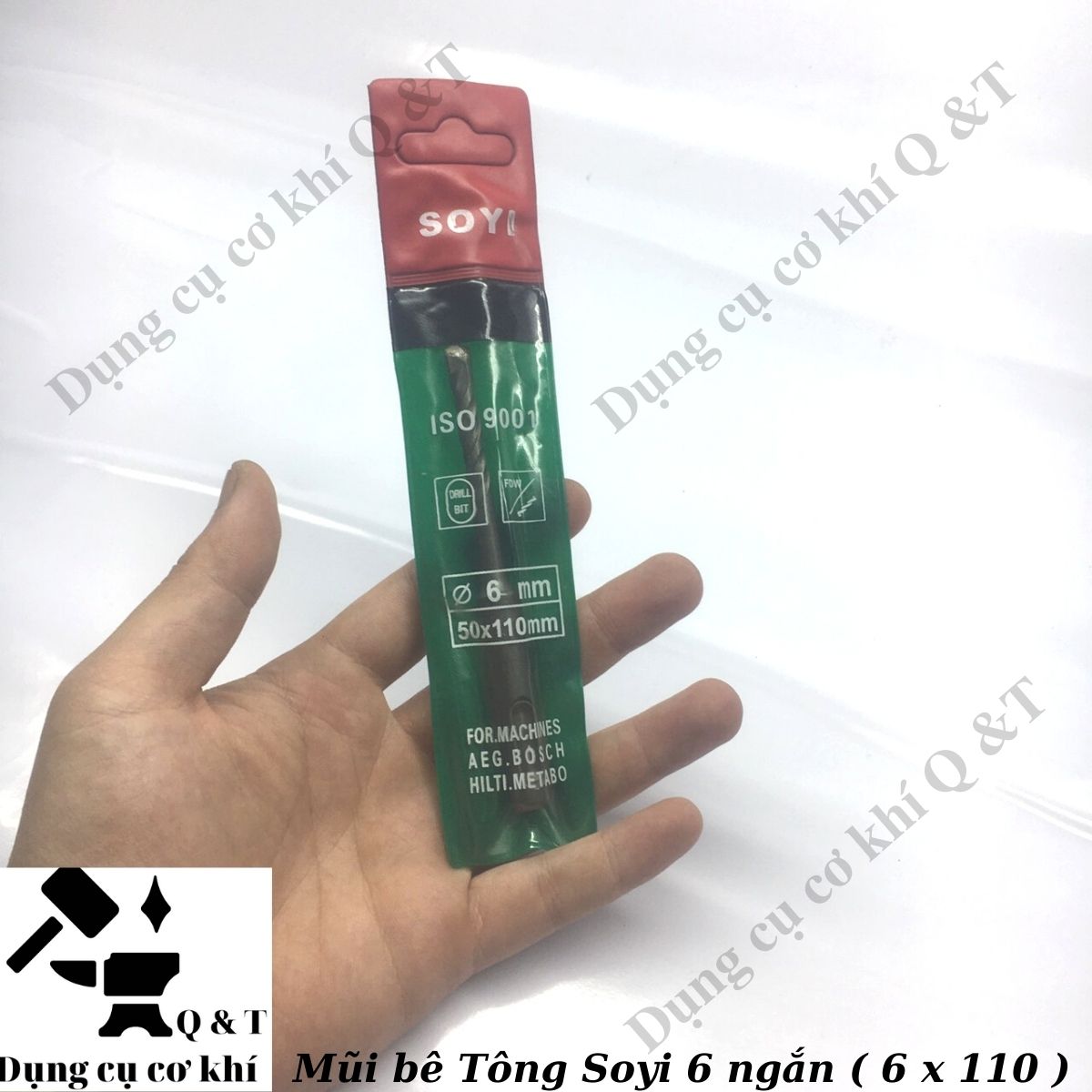 Mũi khoan bê tông soyi giá rẻ các số (6,8,10,12,14,16mm)