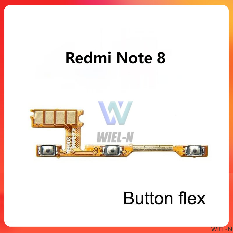 For Redmi Note 8 switch ribbon power volume button bent replacement. 
