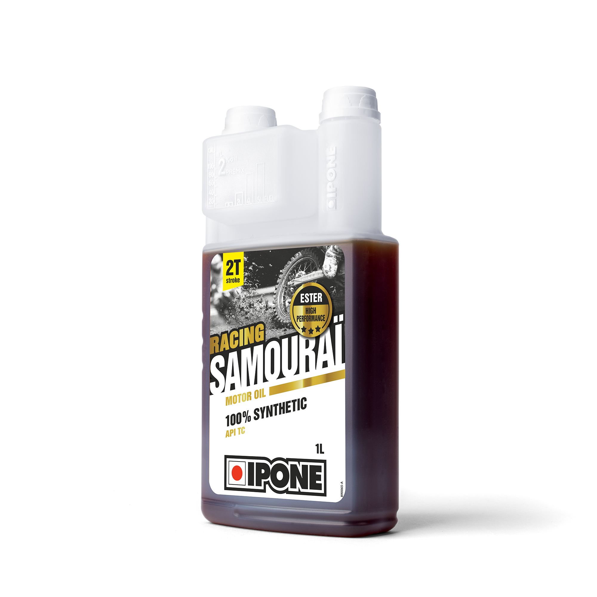 Nhớt Xe Đua 2 thì Ipone Samourai Racing (1L)
