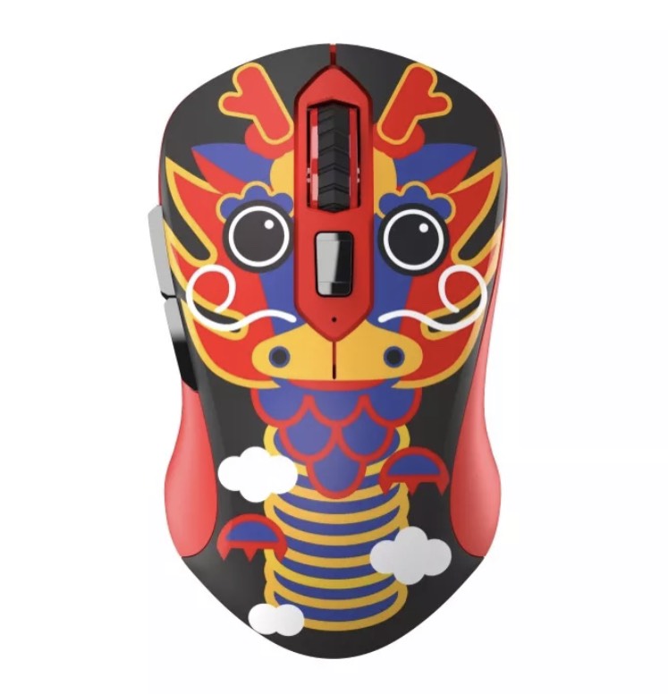 Chuột Không Dây DAREU LM115 Multi-color hình thú