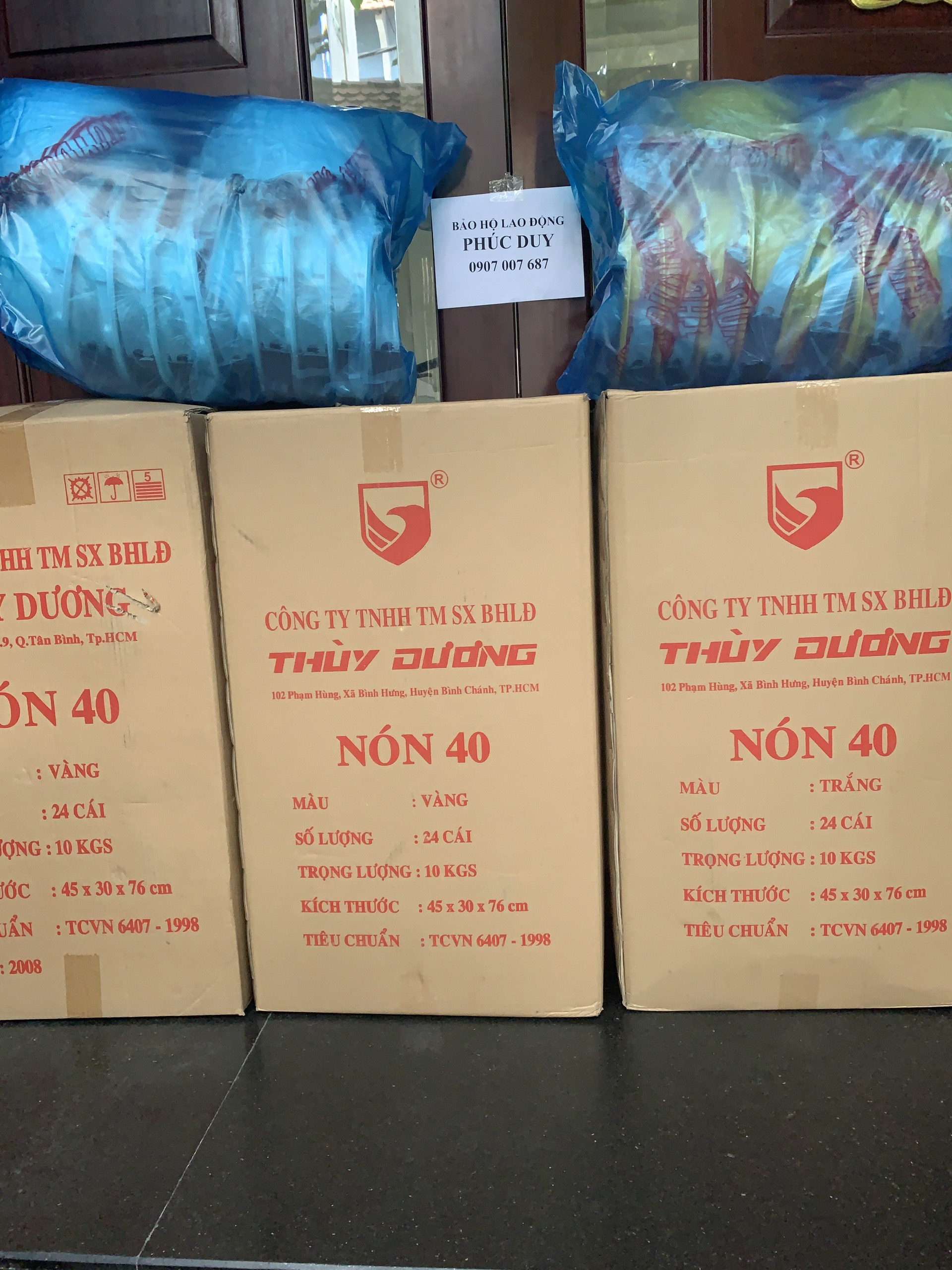 NÓN BẢO HỘ LAO ĐỘNG THÙY DƯƠNG N40