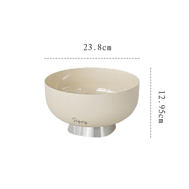 Drainage fruit tray living room high-looking tall tea tray tray plastic fruit basket household dried fruit tray storage box