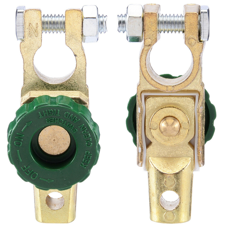 BLO Moto Car- Battery Isolator Terminal Quick Cut-off Disconnect Master Shut Kill Switch