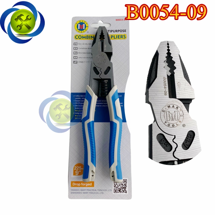 Kìm điện đa năng c-mart b0054-09 loại 9 inch dài 225mm