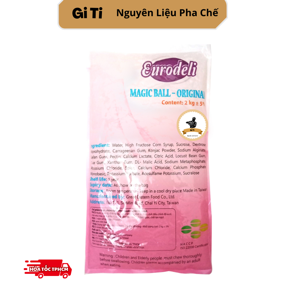 Trân Châu Trắng 3Q Eurodeli Đài Loan 2kg