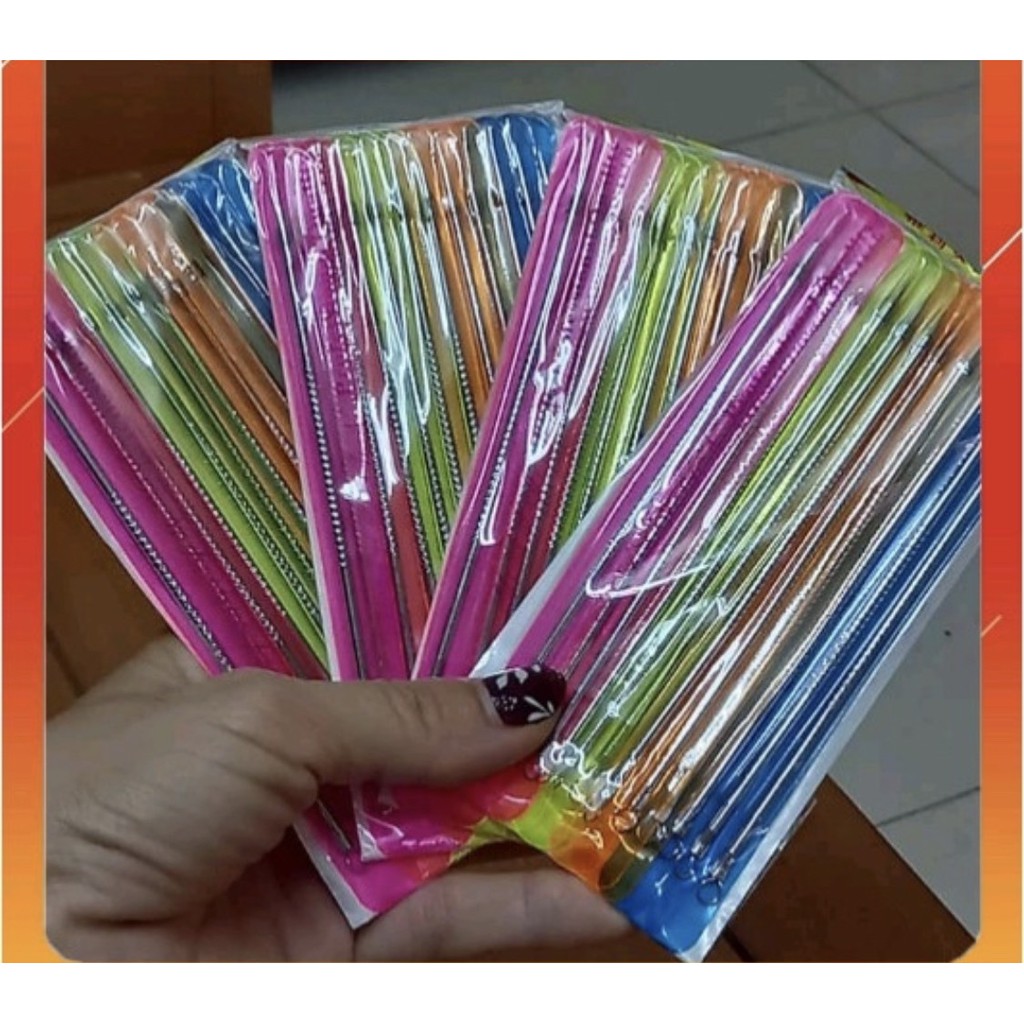 Vỉ Kim Lấy Mụn Màu ( Dây 12 Kim ) - SPA88