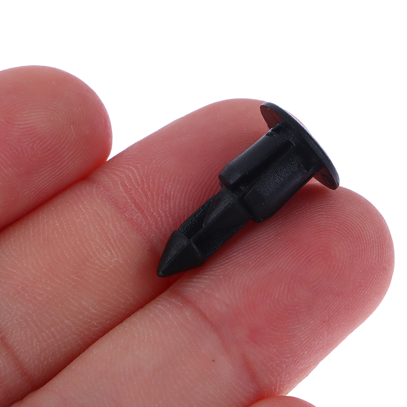 20PCS 6mm Fastener Clips Push Retainer Pin Rivet For Motorcycle Plastic ...