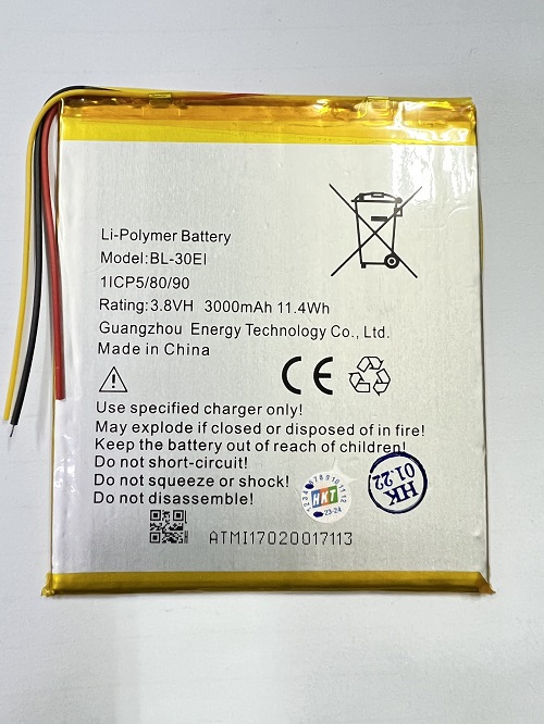 Pin Máy Tính Bảng Itel Tab it1702 BL-30EI