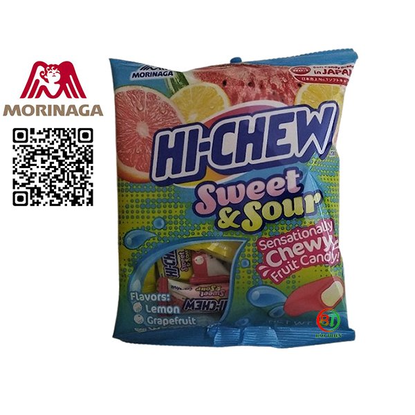 Kẹo mềm trái cây Morinaga (nhiều vị) Nhật Bản 90g