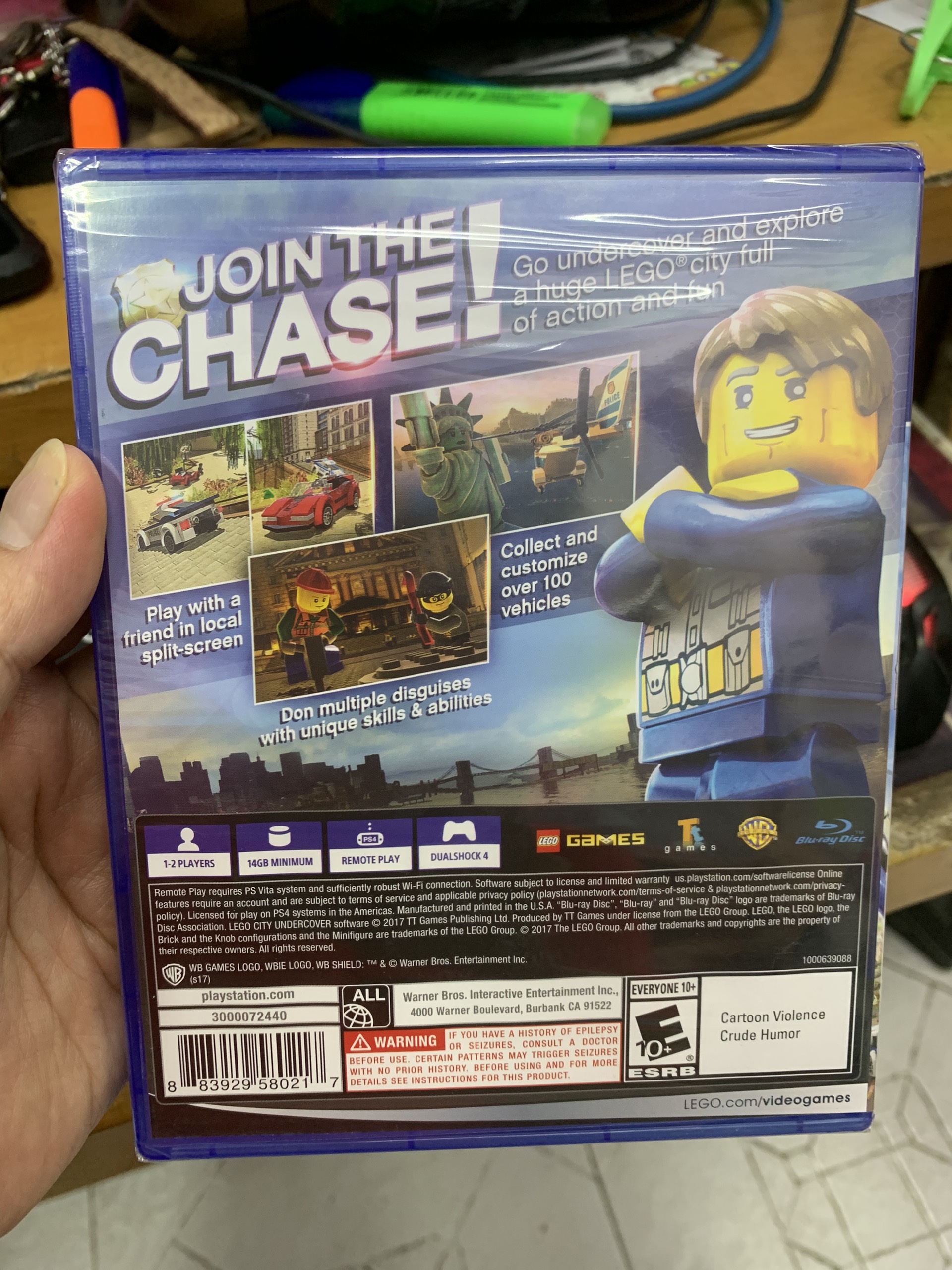 GAME Lego City Undercover Ps4
