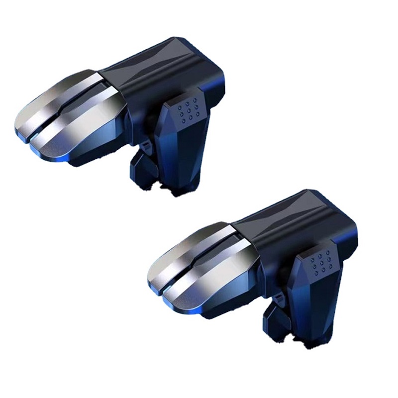 BlueWow Kích Hoạt Trò Chơi Di Động G21 Cho Bộ Điều Khiển Điện Thoại Chơi Game PUBG Cần Điều Khiển Chơi Game Hợp Kim Bắn Súng L1R1 Nút Phím