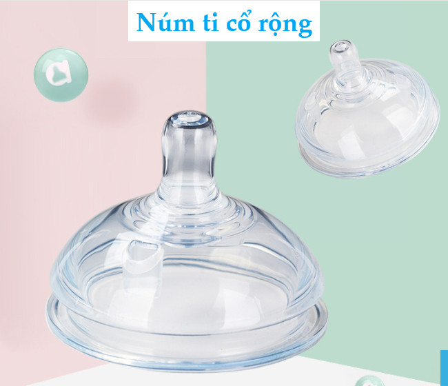 Comotomo M/L Super Soft Wide Neck Nipple