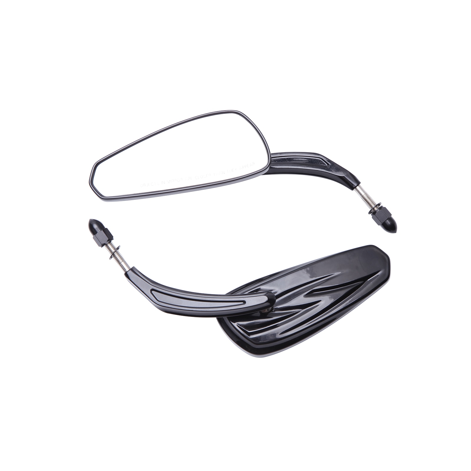 Motorcycle Rear View Mirrors For Harley Davidson Street Glide Left Right Aluminum Side Mirrors Autocycle Accessories Replace