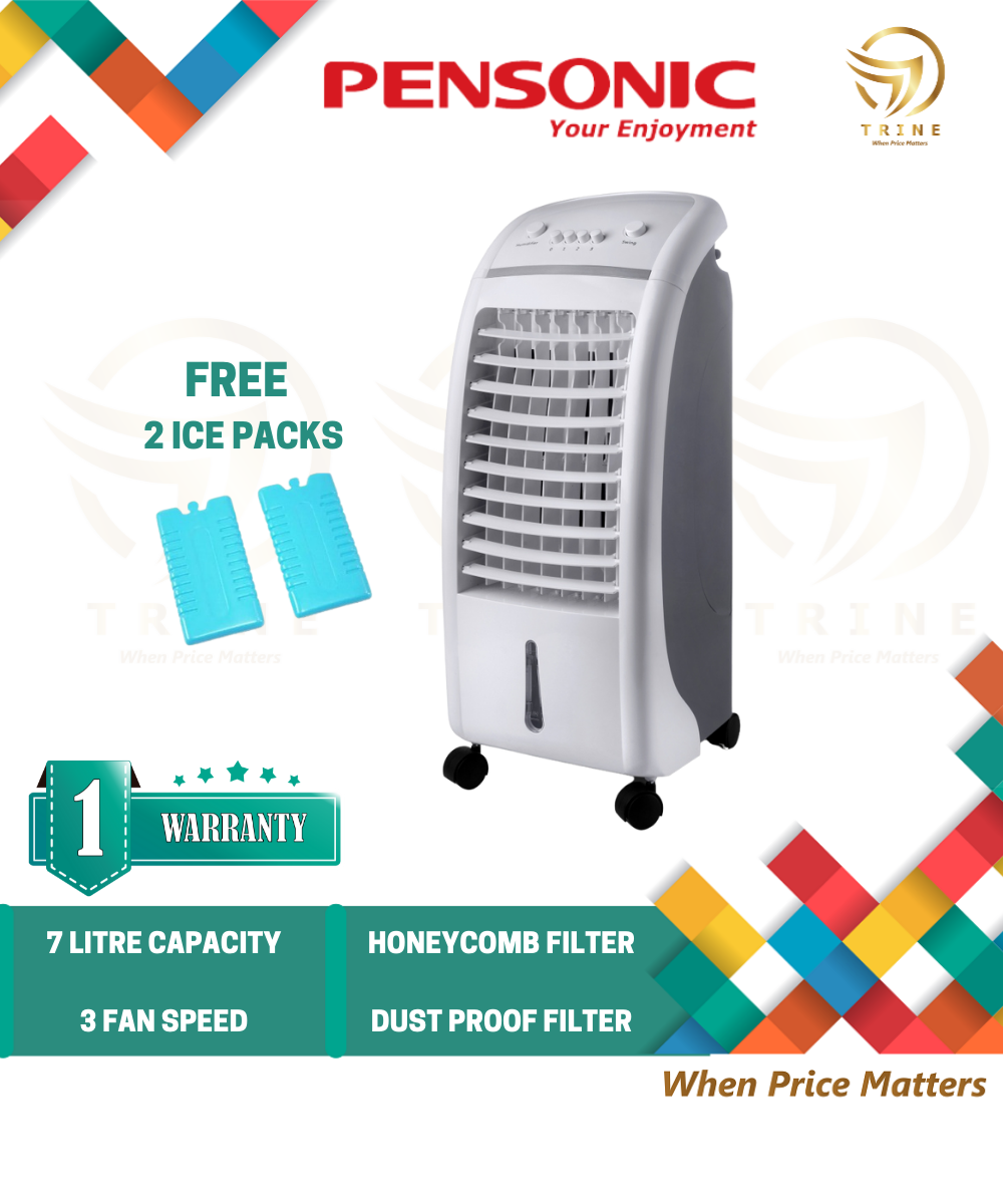 *READY STOCK* Pensonic Air Cooler 7L PAC104M PAC104M 冷风机 Lazada