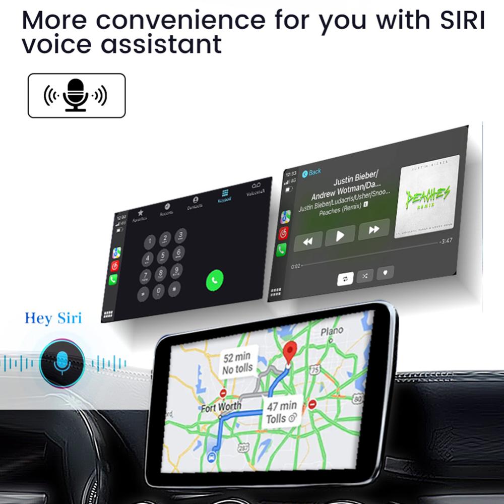 Universal Carplay Adapter Wireless Portable Android Box for Car Bluetooth-Compatible Auto Accessories