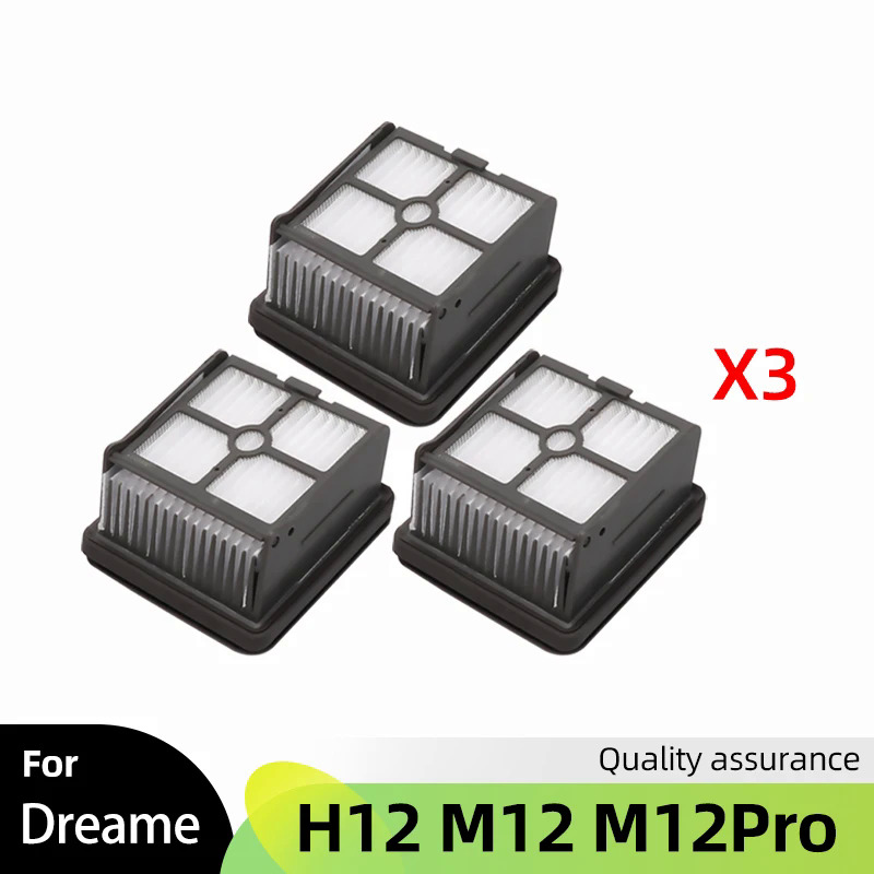 Fit For Dreame H12 Pro / H12 Plus Wet Dry Vacuum Cleaner Soft Roller Brush  Hepa Filter Accessories Replacement Spare Parts - AliExpress