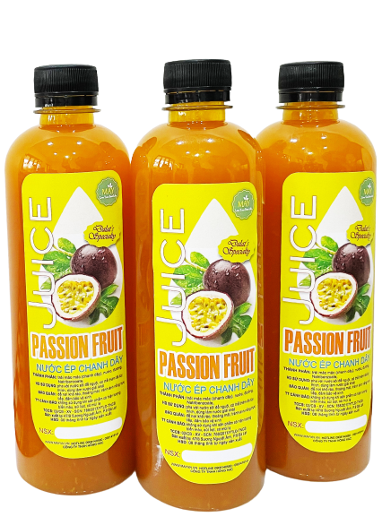 [Freeship MAX] Nước ép chanh dây Đà Lạt (mác mác) chai 500ml