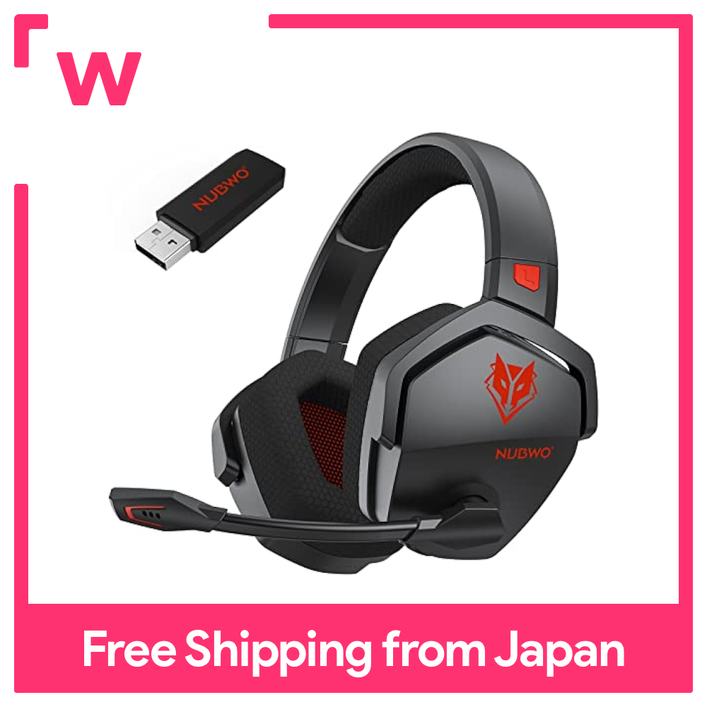 NUBWO G06 Wireless Gaming Headset with Crystal Clear Microphone