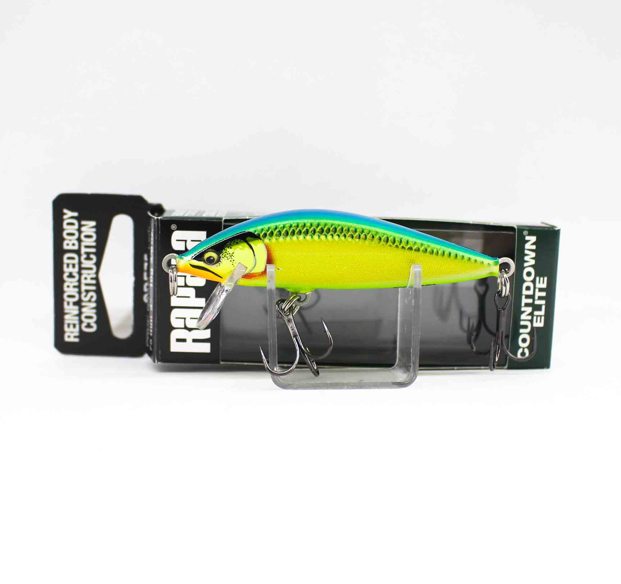 Leurre Rapala Countdown Elite CDE75/GDPRT, Coulant 75mm, Pêche Mer