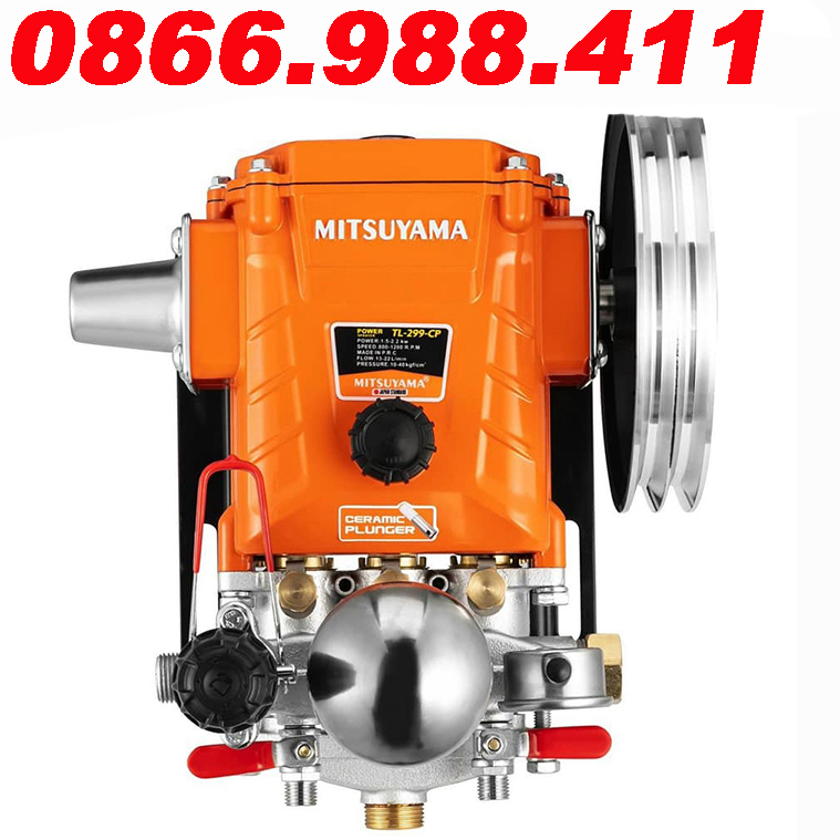 Đầu phun xịt áp lực 1hp mitsuyama tl-299-cp piston sứ