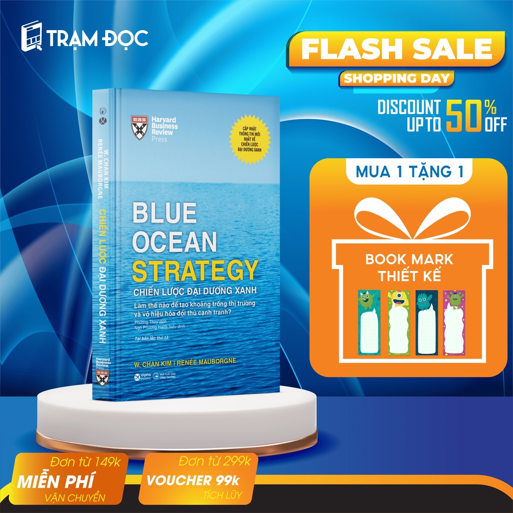 Sách Blue ocean strategy Chiến lược đại dương xanh