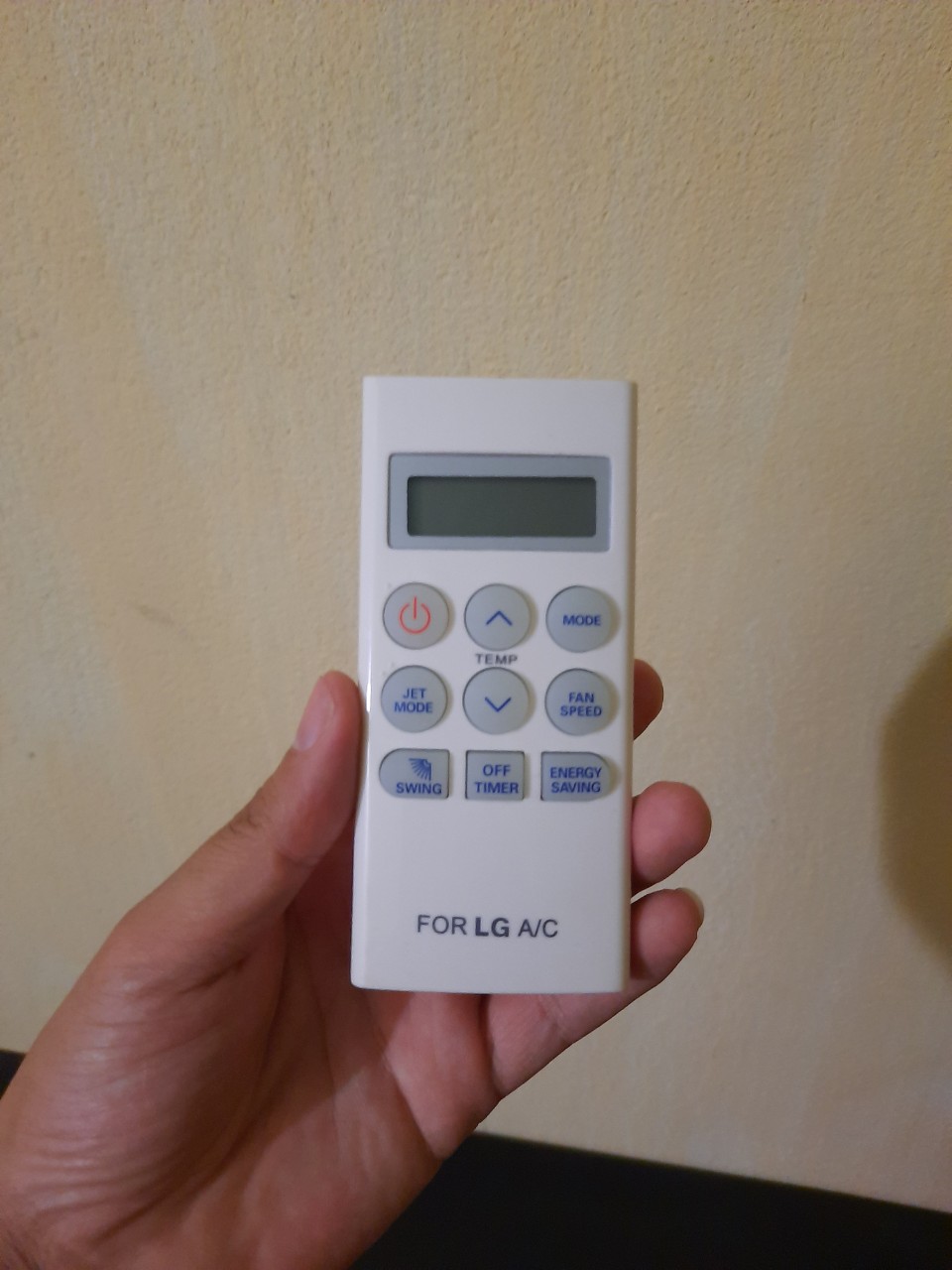 [Hàng chất lượng cao BH 1 năm] Remote điều hoà - máy lạnh LG (ngắn lùn)
