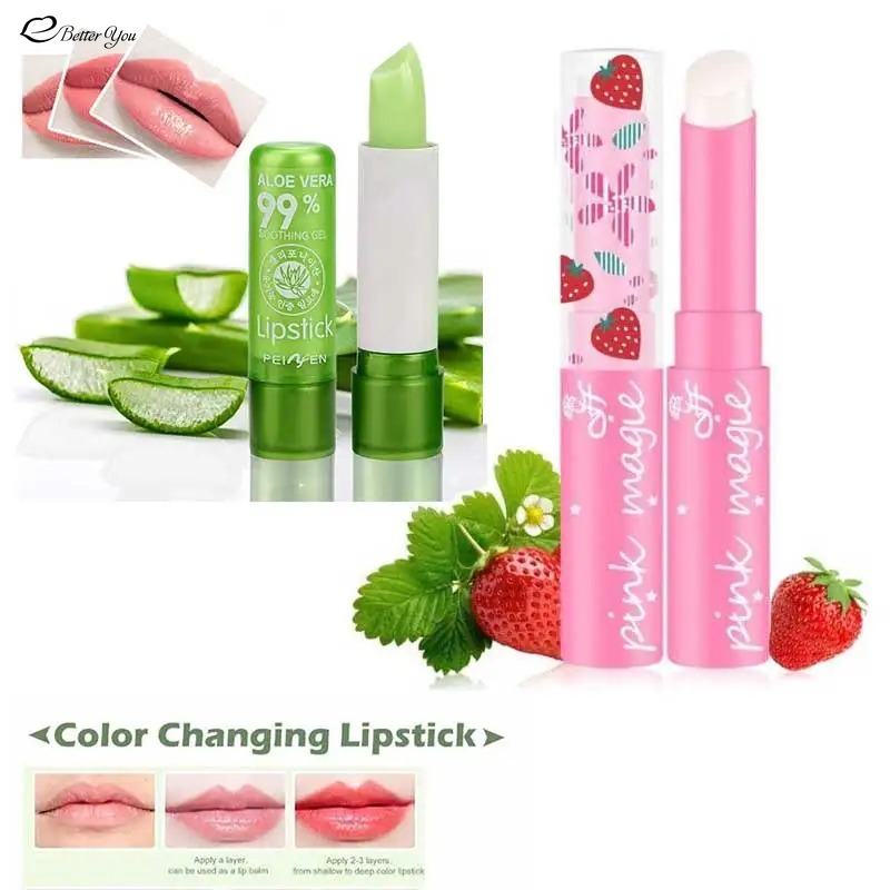 new style Lip Balm Lipstick Aloe Vera Strawberry Makeup Lip Care, representing the importance of nourishment and care in both lip care and soccer strategies