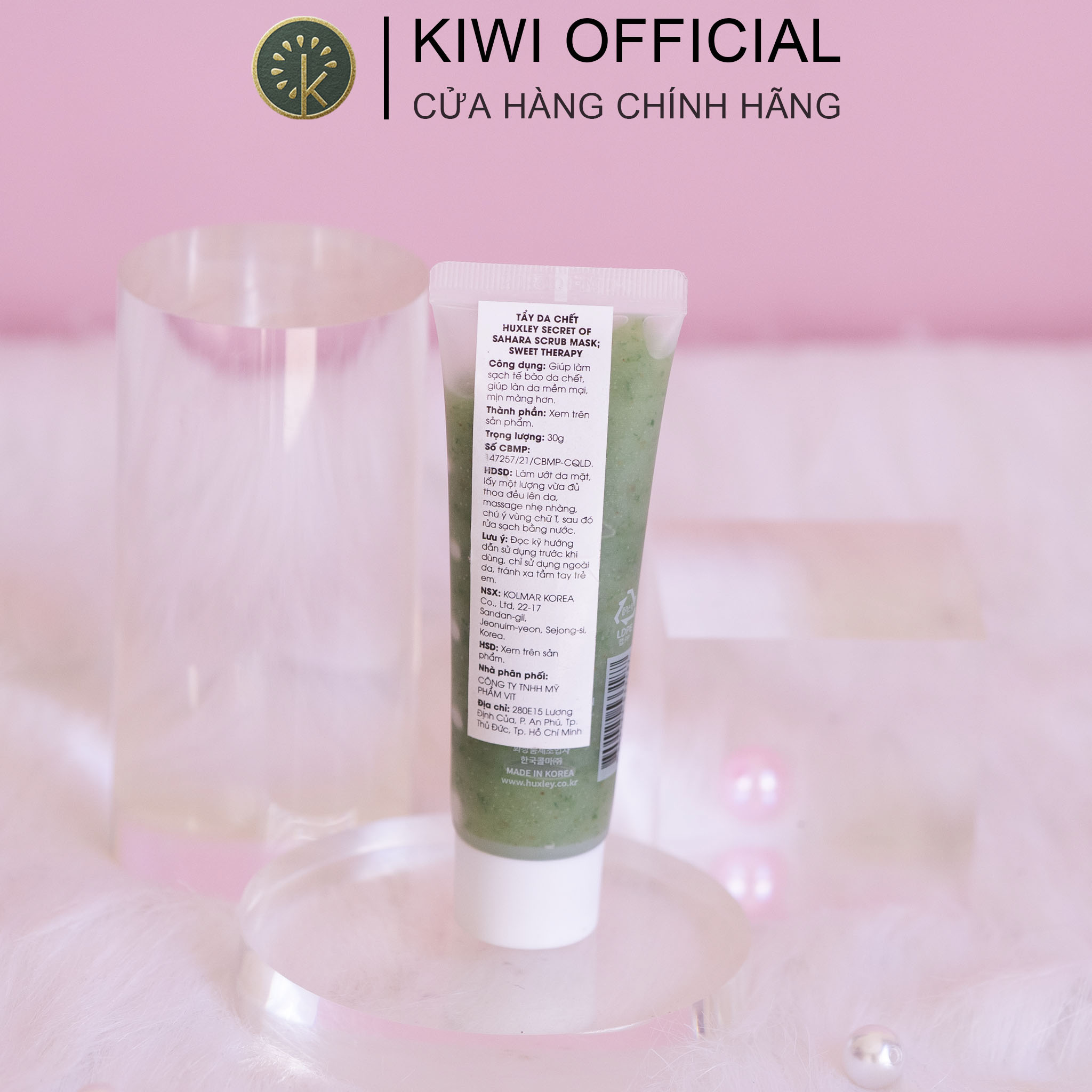Tẩy Tế Bào Chết HUXLEY SCUB MASK THERAPY Size Mini