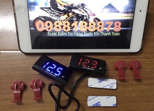 Đồng Hồ Đo Vol Bình Ác Quy koso ( Hàng Loại 1)