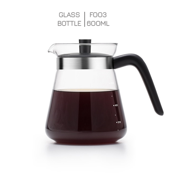 Bình Pha Cafe Thủy Tinh 600ml Samadoyo F003 (C)
