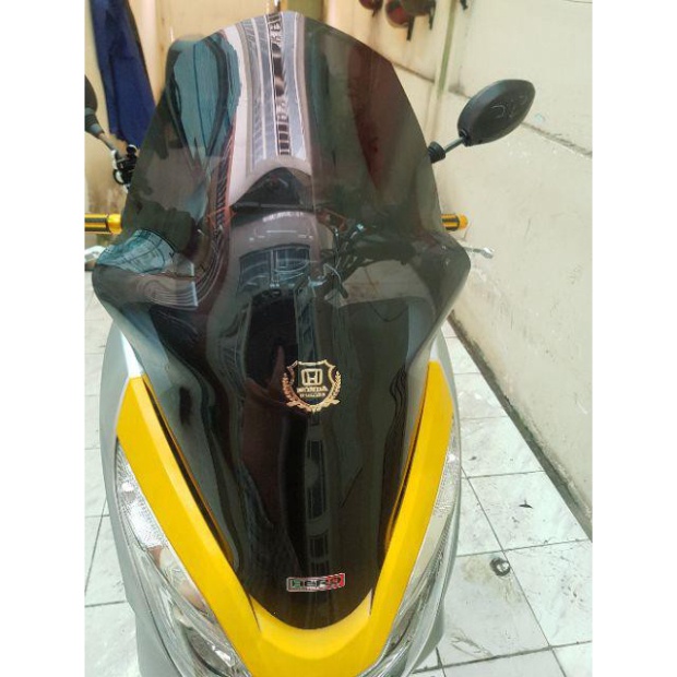 Logo HONDA kẽm Dán mặt nạ SH2012 - SH 2020, AB.. (GIÁ 1 CHIẾC)