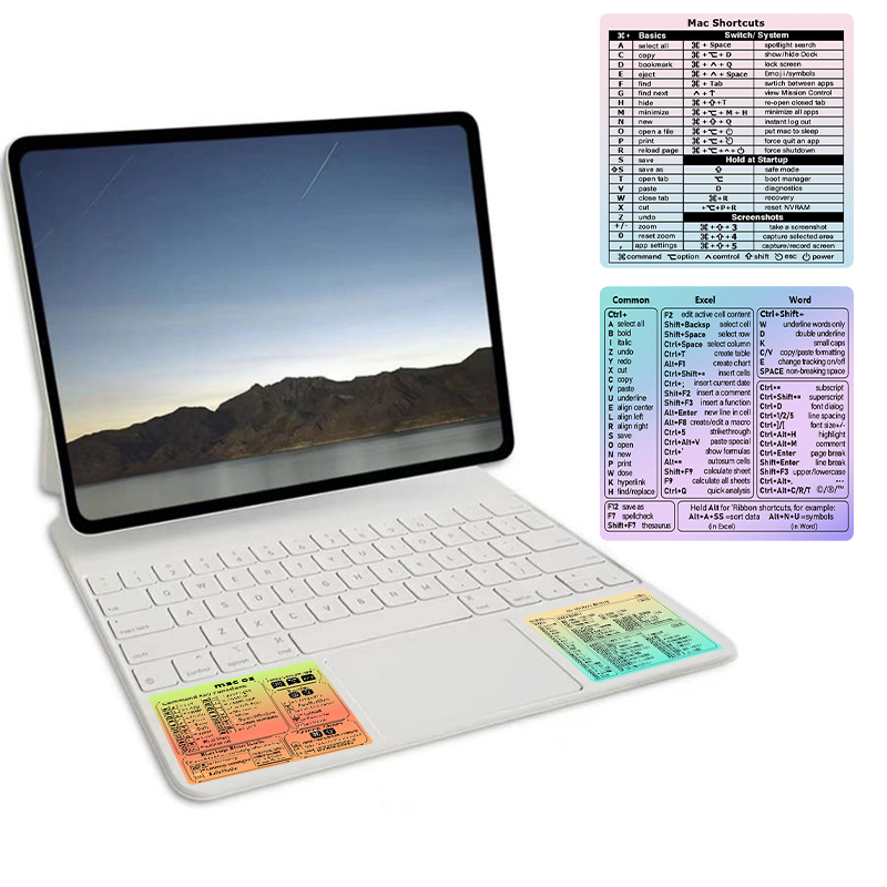 For Windows Computer Reference Keyboard Shortcut Sticker Adhesive Sticker For Laptop Desktop. 