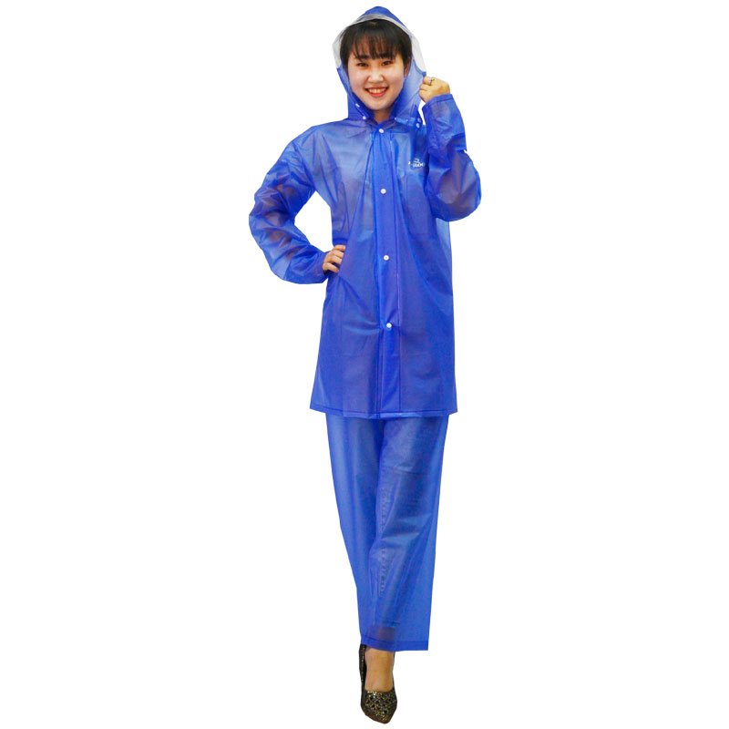 BỘ ÁO MƯA TRONG MÀU (Giao màu ngẫu nhiên)