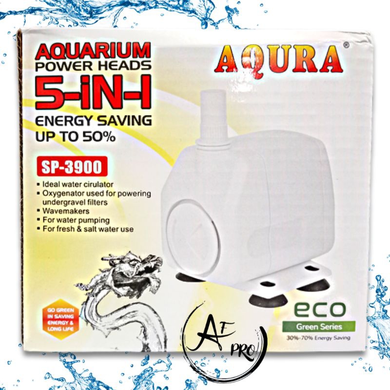 Pompa Kolam Hidroponik AQURA 5IN1 SP 3900