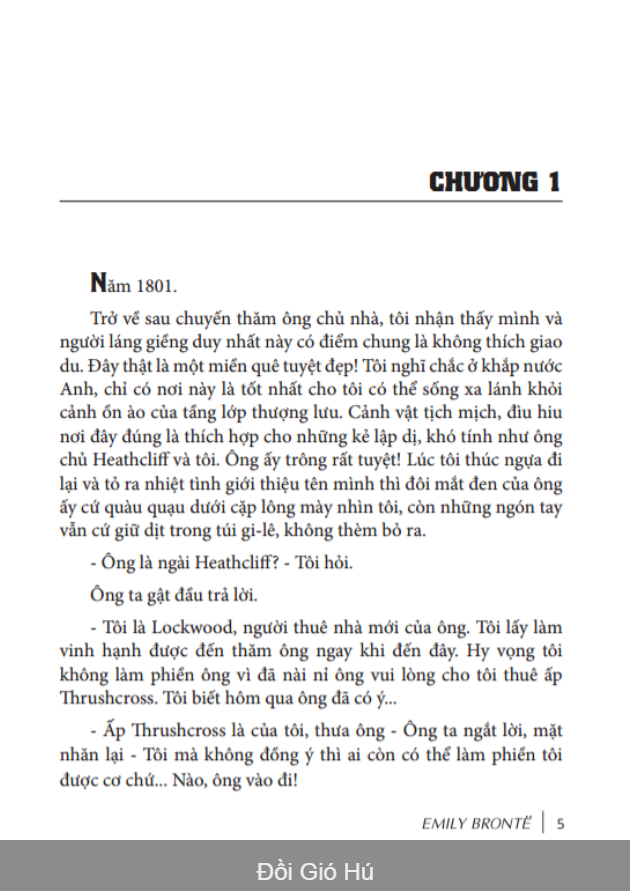 Đồi gió hú (bìa mềm)