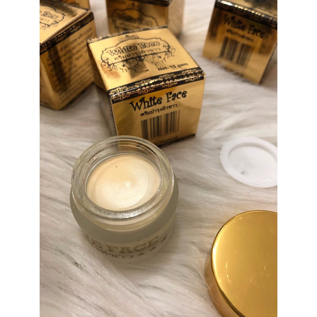 Kem siêu dưỡng trắng da mặt white face thái lan - dc