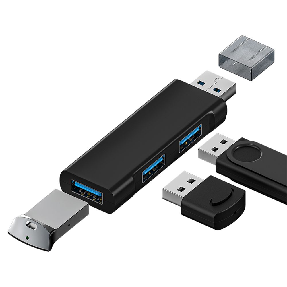 IRCTBV High Speed Adapter Splitter Data Transfer USB Expander USB 3.0 Hub OTG