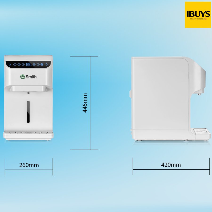 [CHÍNH HÃNG LẮP ĐẶT MIỄN PHÍ] Máy lọc nước AOSmith AR75-A-S-H1