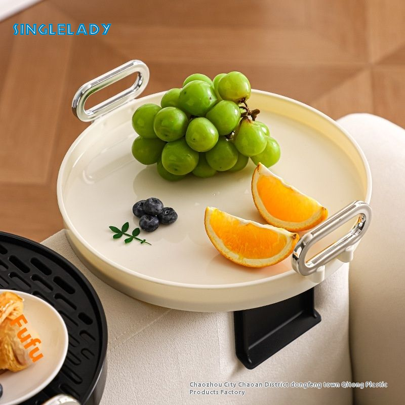 Sofa armrest tray Side table small coffee table Side cabinet coffee mini table shelf